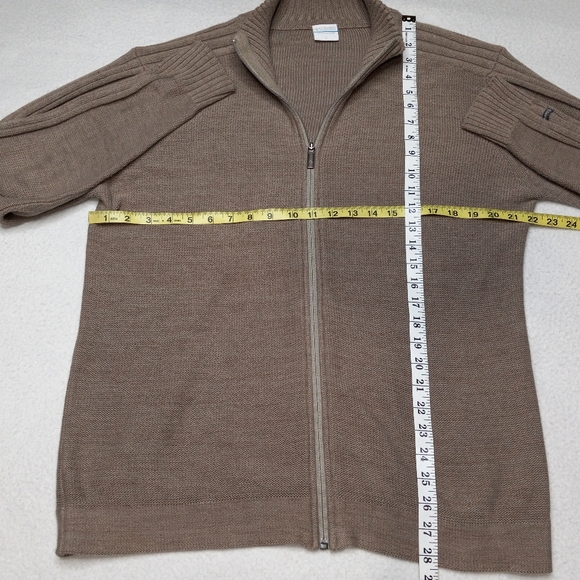 Columbia full-zip sweater men's size large - Picture 4 of 10
